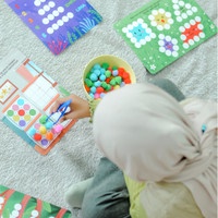 MyBunayya Mainan Edukasi - Islamic Busy Pak Bermain Pompom Level 2