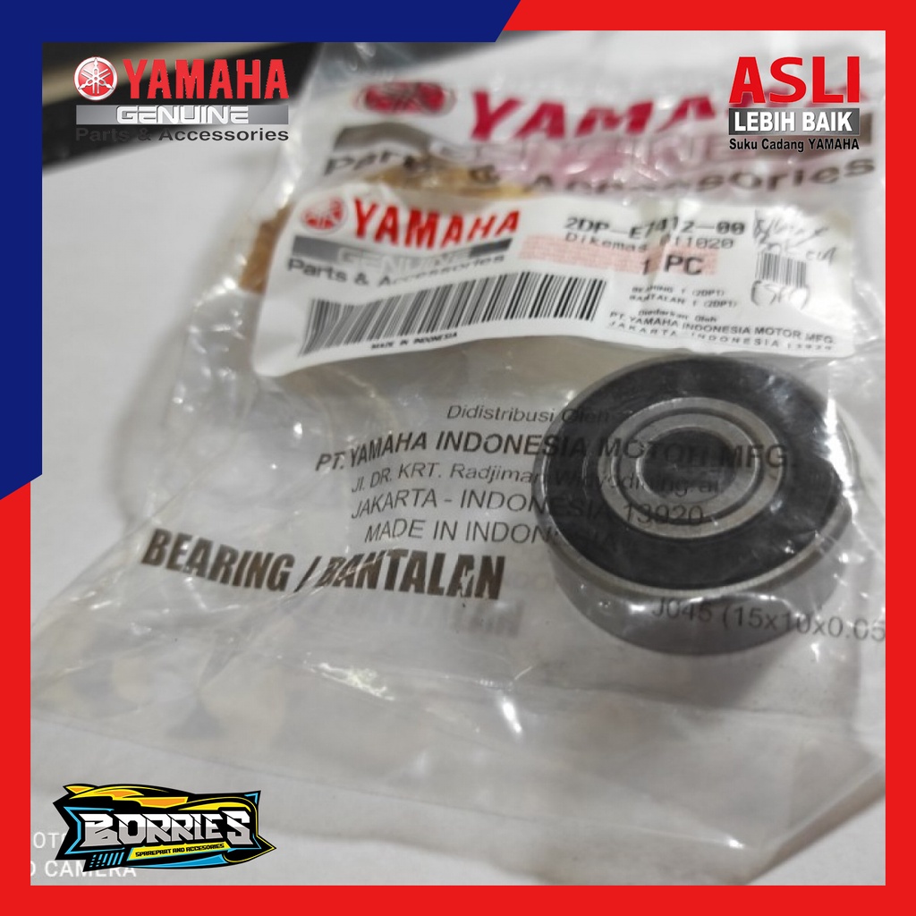 BEARING BERING LAHER BLOK BAK CVT NMAX N MAX AEROX 155 LAMA NEW 2020 LEXI ORI YGP 2DP-E7412-00