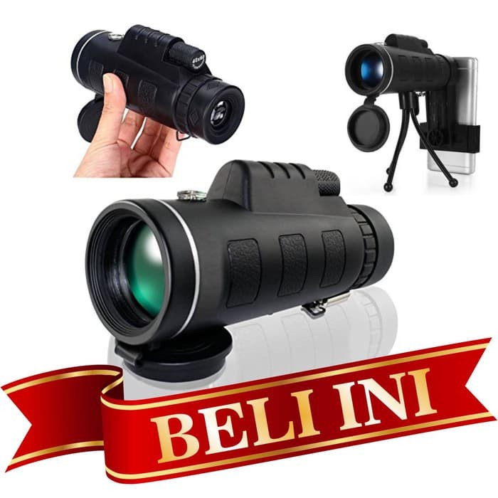 TELESCOPE MONOCULAR 40x60 lensa optik zoom for HP / teropong monocular murah
