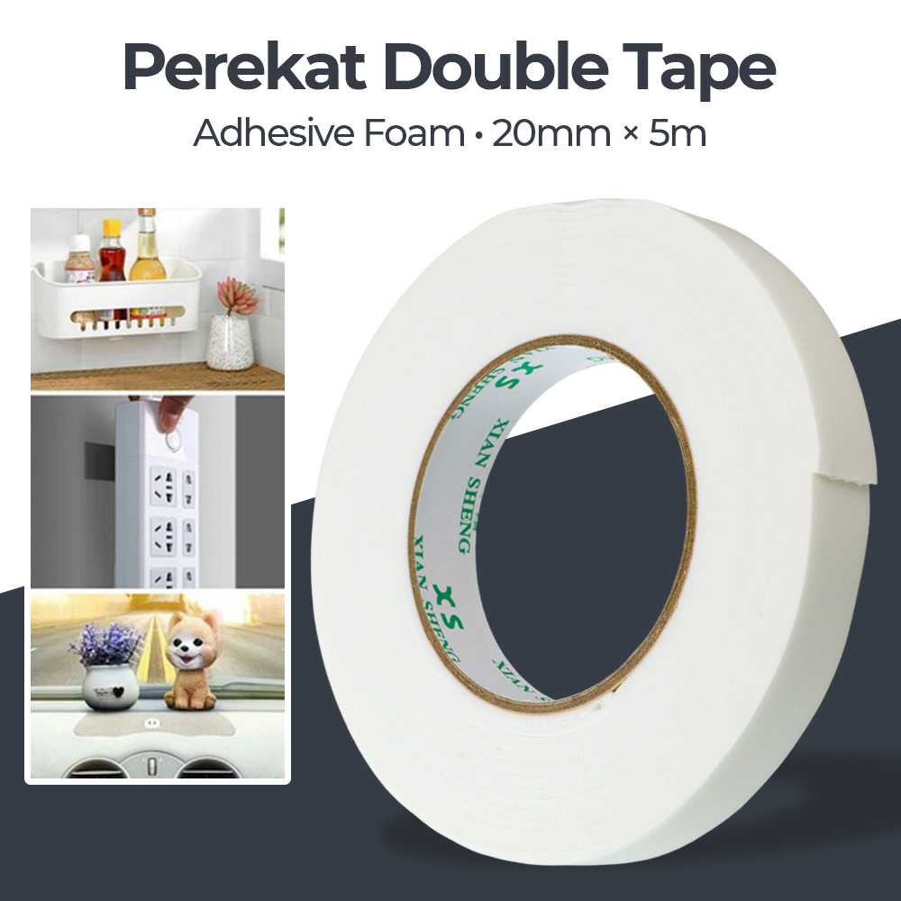 (BISA COD) FTIHSHP XIAN SHENG Perekat Double Tape Adhesive No Trace Sticker - J4703