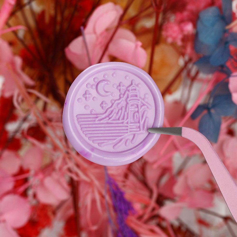 R-flower Seal Copper Head Reuse Kepala Tembaga Timbul Amplop Dekorasi Sealing Wax Stamp