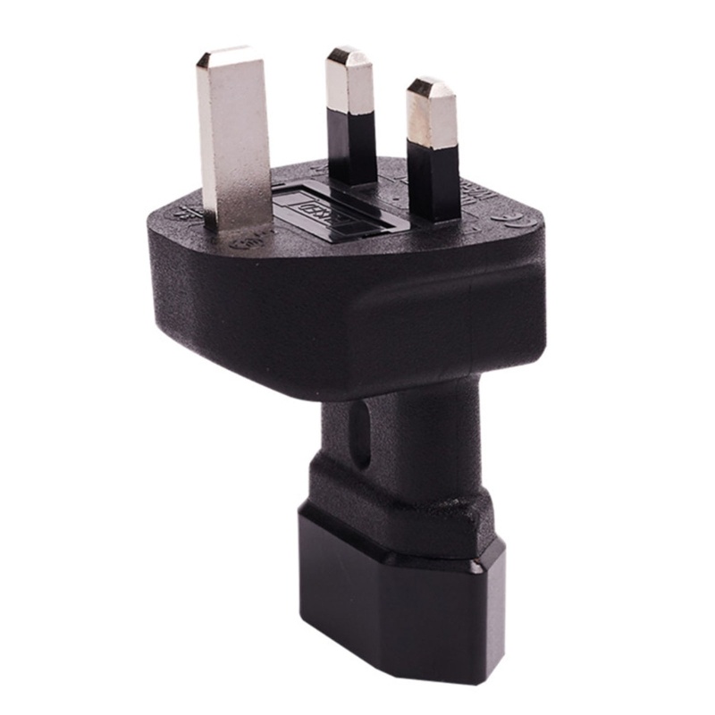 Zzz Stop Kontak 3-pin UK Converter Adapter to 2pin EU Konversi Plug Supply Power Adapter