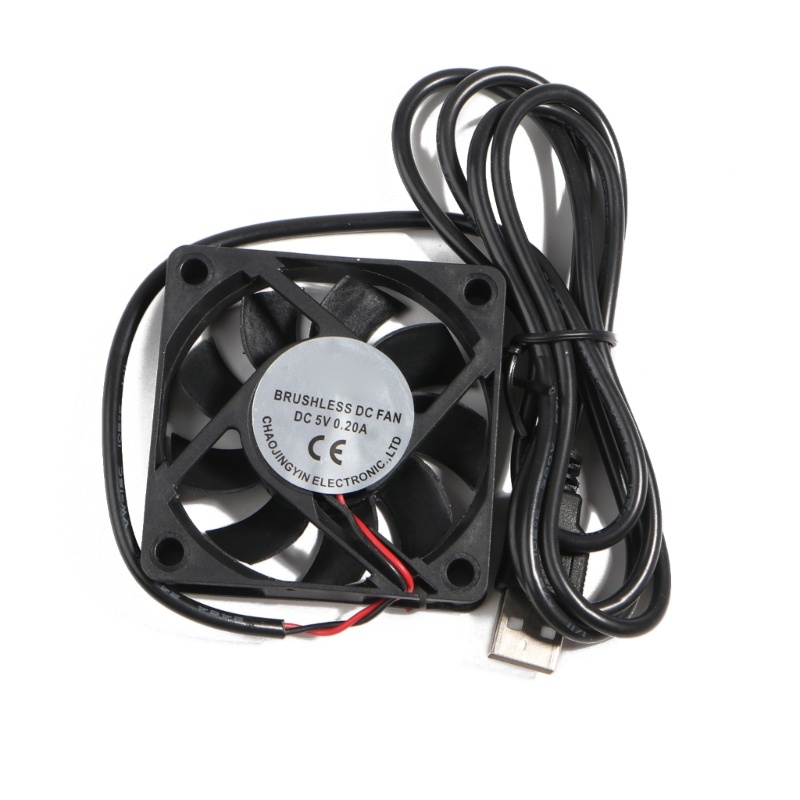 Bt DC 5V Konektor USB PC Fan Cooler Heatsink Exhaust Kipas Pendingin CPU 60x60mm