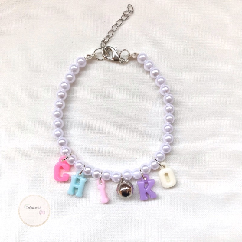 kalung kucing/kalung kucing nama/kalung dfixcat/kalung kucing custome/kalung kucing mutiara