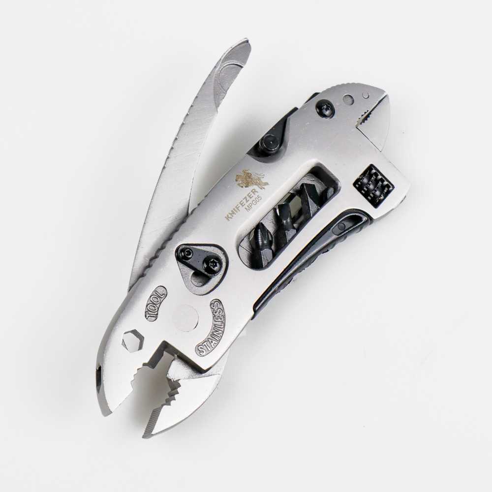 (BISA COD) FTIHSHP  Kunci Pas Swiss Army Knife Wrench Plier EDC Multifungsi - MPG05