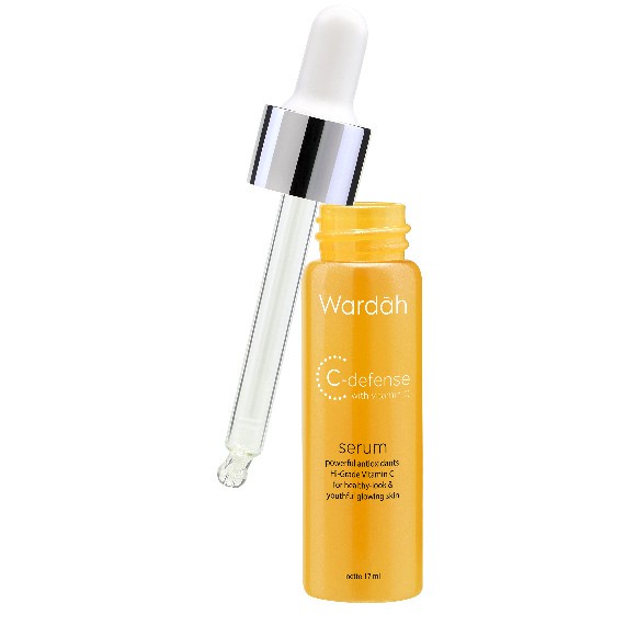 Wardah C-Defense Serum 17 ml - HiGrade Vitamin C yang Mencerahkan dan Antioksidan