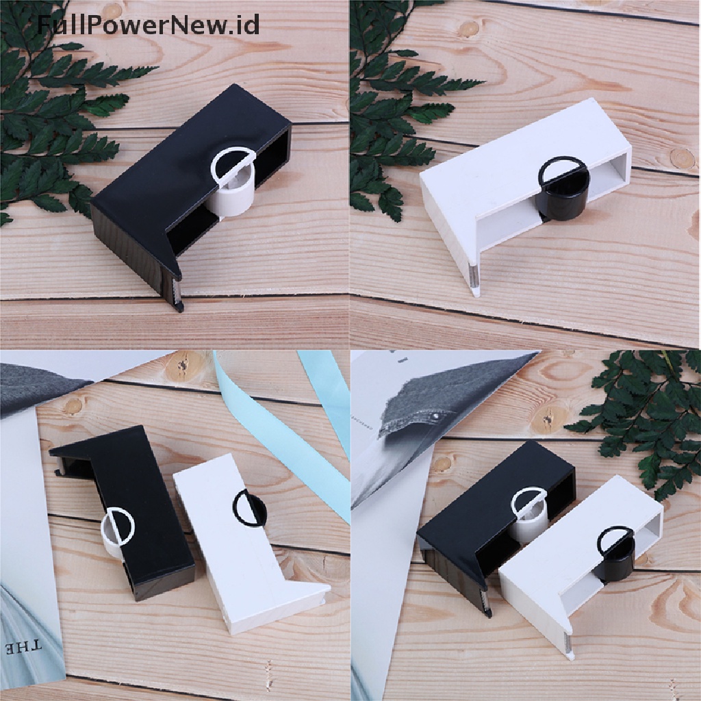 Power 1Pc Tempat Lakban Dengan Tape Cutter Perekat Tape Dispenser Organizer Kantor ID