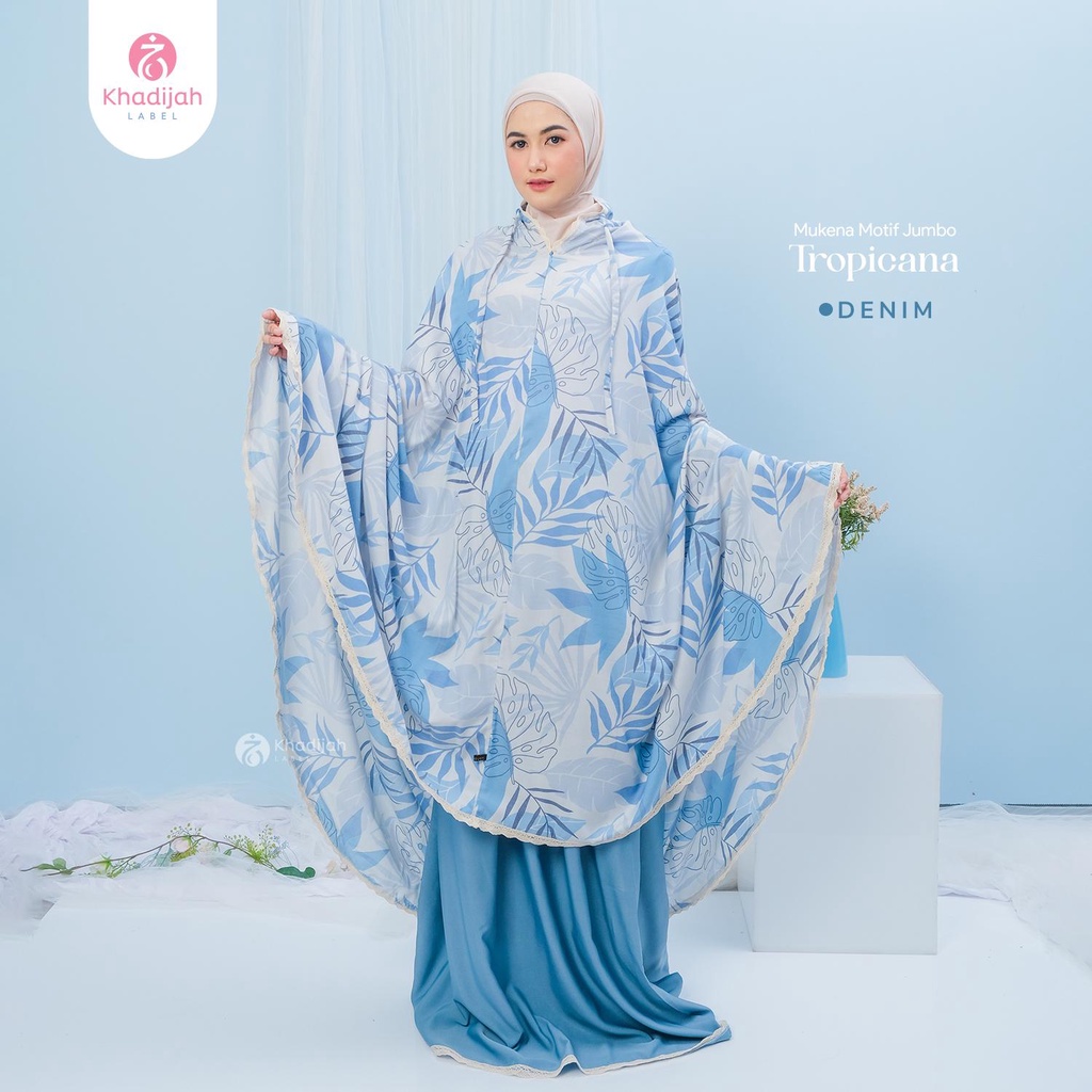KhadijahLabel - Mukena Jumbo Tropicana 2 in 1 KhadijahLabel