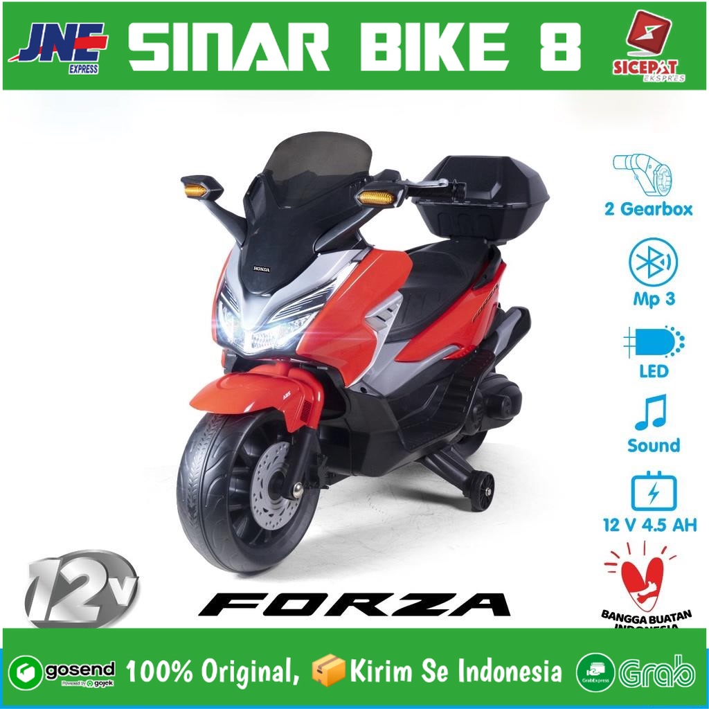 Motoran Aki Volta 5055 Honda Forza By SHP Toys - 12 Volt