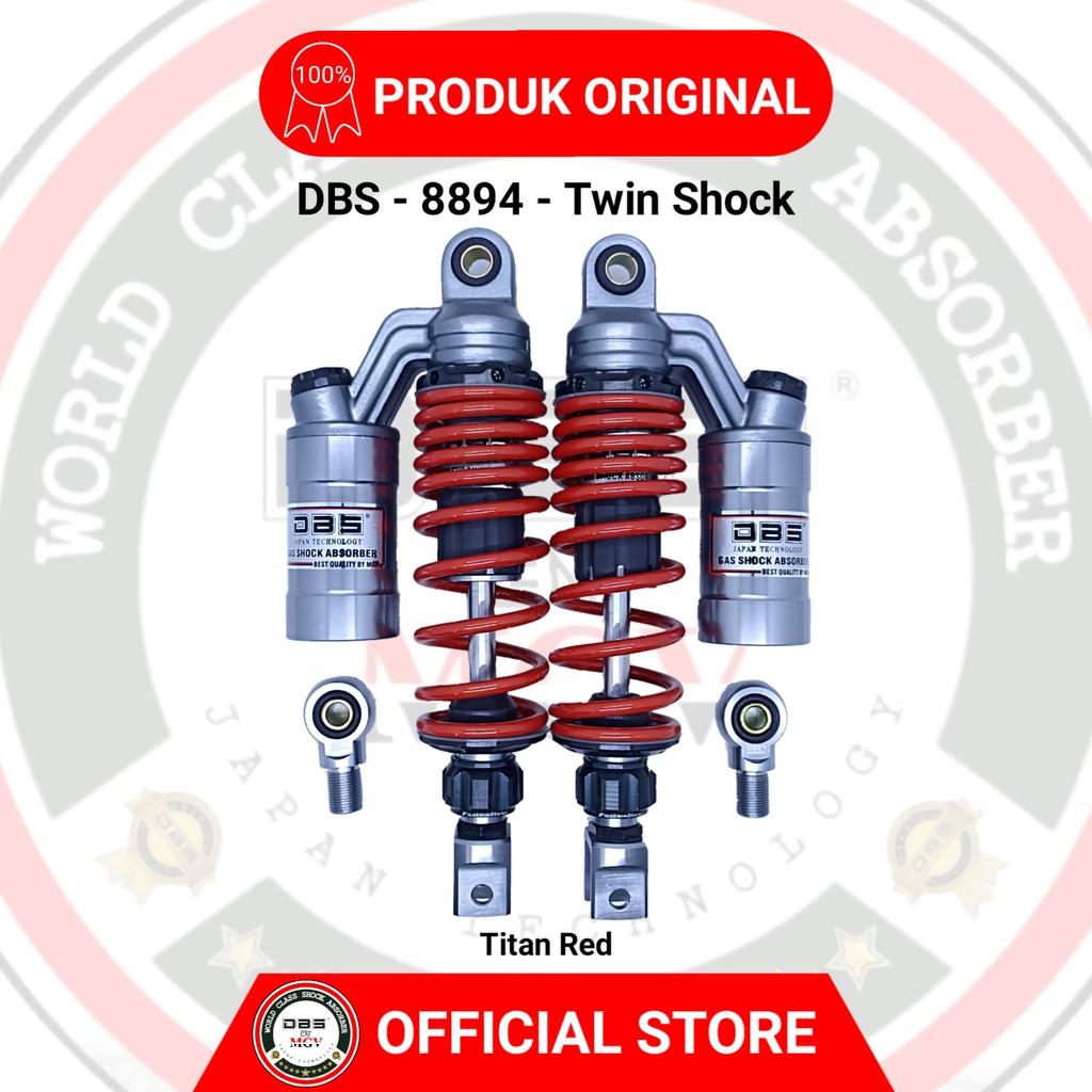 [ BISA COD ] Shock Tabung DBS 8894 GP SERIES YAMAHA AEROX 155 NOUVO Z