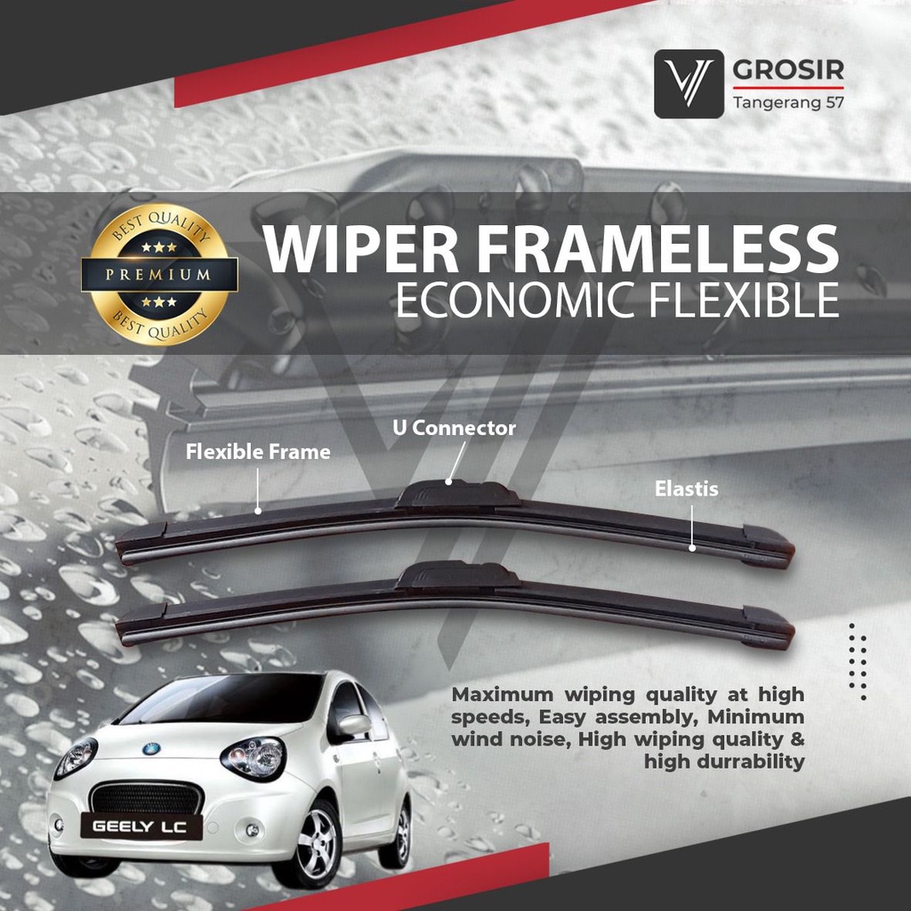 WIPER Geely LC Panda FRAMELESS 1 PCS