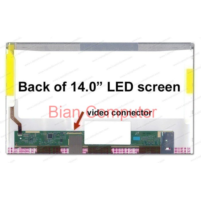 LCD LED Laptop HP COMPAQ 430 431 435 420 425 Series 14.0 inch tebal