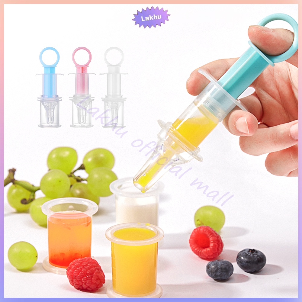 Lakhu Penyuap Suntik Bayi Medicine Feeder Pipet Obat Suntikan Pipet Alat Minum Obat Bayi