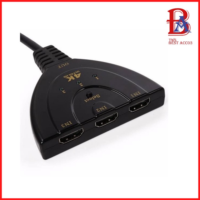 HDMI Switch 3 port HDMI Switcher 3 port