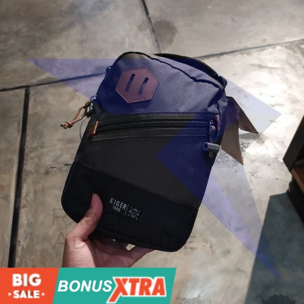 Tas Selempang EIGER1989 Coaster 3.0 Pouch Bag 2L 91000 5345 Dol Dark Olive Original MURAH KEREN AWET