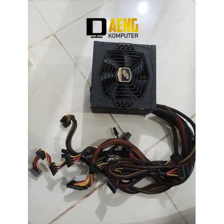 Power Supply PSU Power Suplay PC Gaming FSP AURUM SERIES AS-600 80 Plus Gold 600 Watt Mantap
