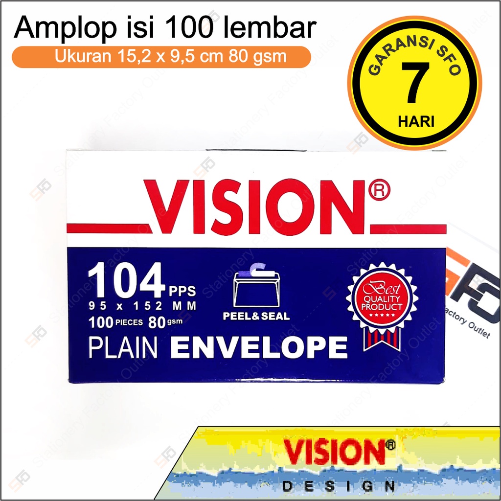 

Amplop Tanggung Perekat - Peel & Seal 95 x 152 mm