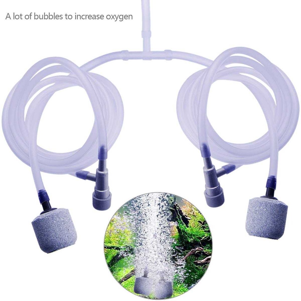 SweetLife Aerator Aquarium USB Double Pump with Accesories 5V 1W - SL2P ( Mughnii )