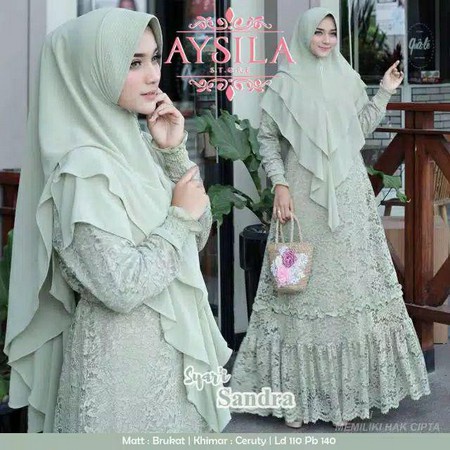 SANDRA SYARI / GAMIS MUSLIM BCB