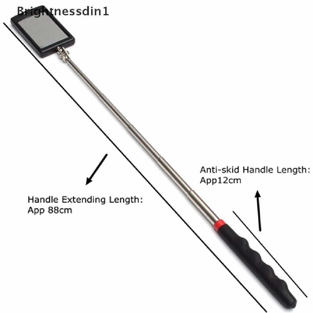 [Brightnessdin1] Telescopc Inspection Mirror/Memperpanjang Pen Sudut Mobil Mekanik Deteksi Cermin Butik