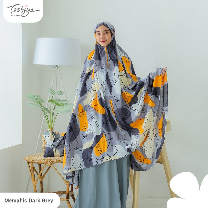 Mukena Tazbiya Kombinasi Memphis Series Allsize