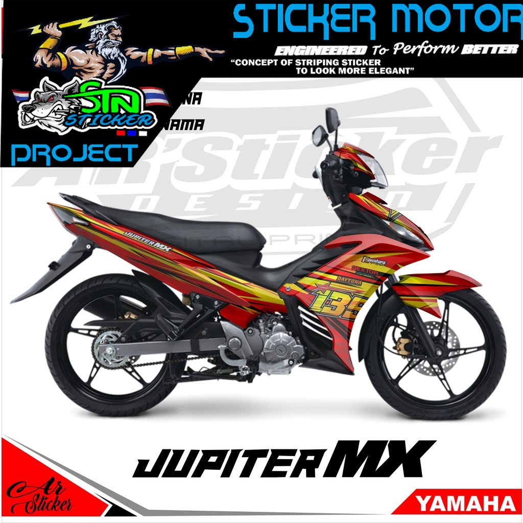 Decal Jupiter MX New 135 Hologram Full body - Stiker Jupiter Mx 135 New Full body 001