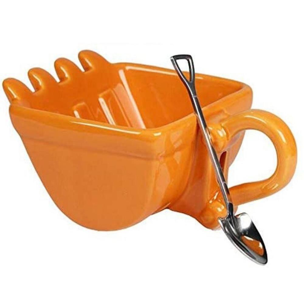 Lanfy Tea Cup Creative 2023gelas Kopi Plastik Ember Excavator Portabel