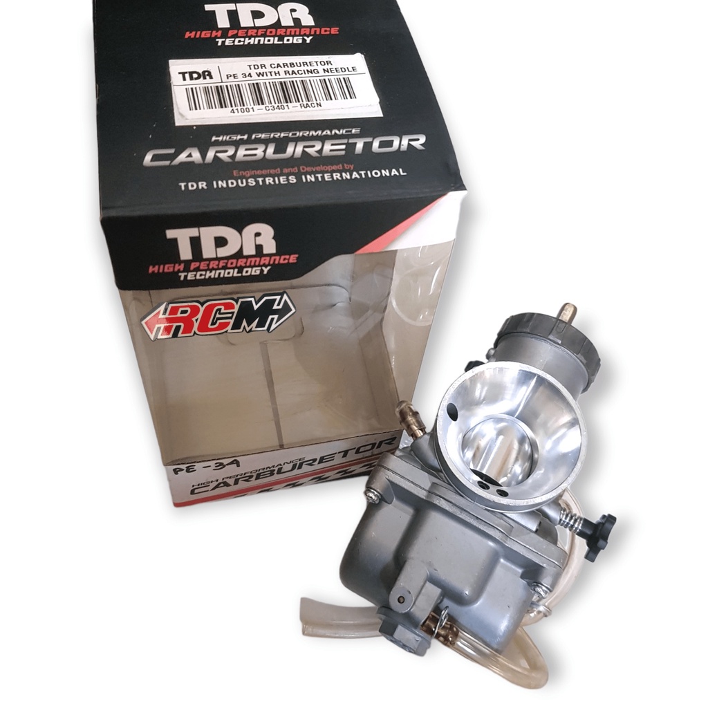 KARBU CARBU KARBURATOR CARBURATOR CARBURETOR KARBURETOR PE34 PE 34 WITH RACING NEEDLE ORI ORIGINAL TDR ASLI