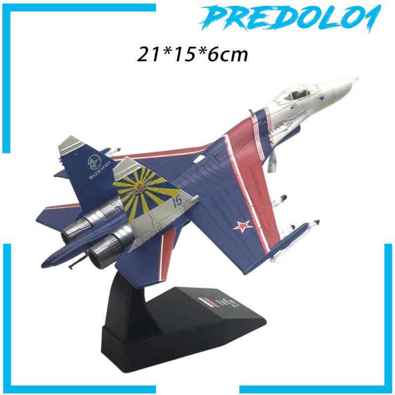 [Predolo1] Russian Fighter Plane Collectables Ornaments Display Ornaments for Office