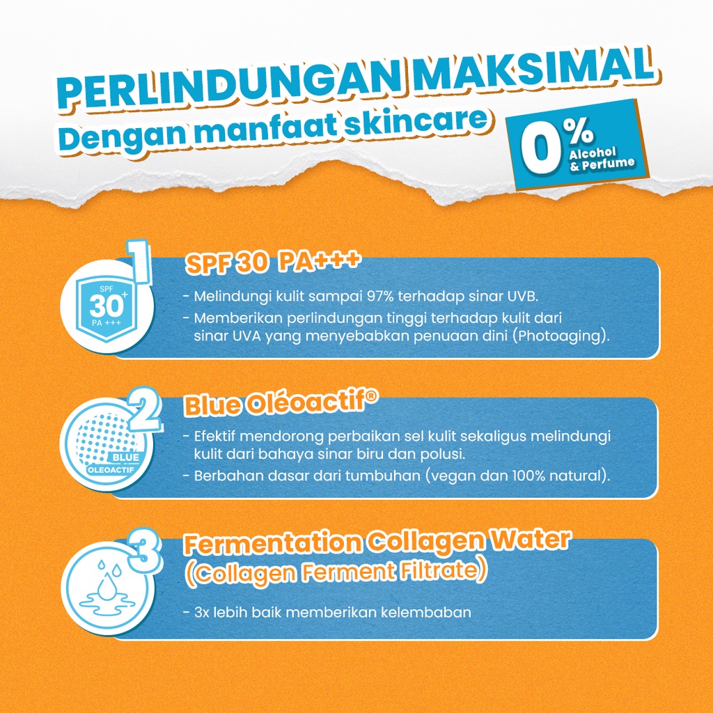 IDOLAKU Hanasui Collagen Water sunscreen SPF 30 30ml