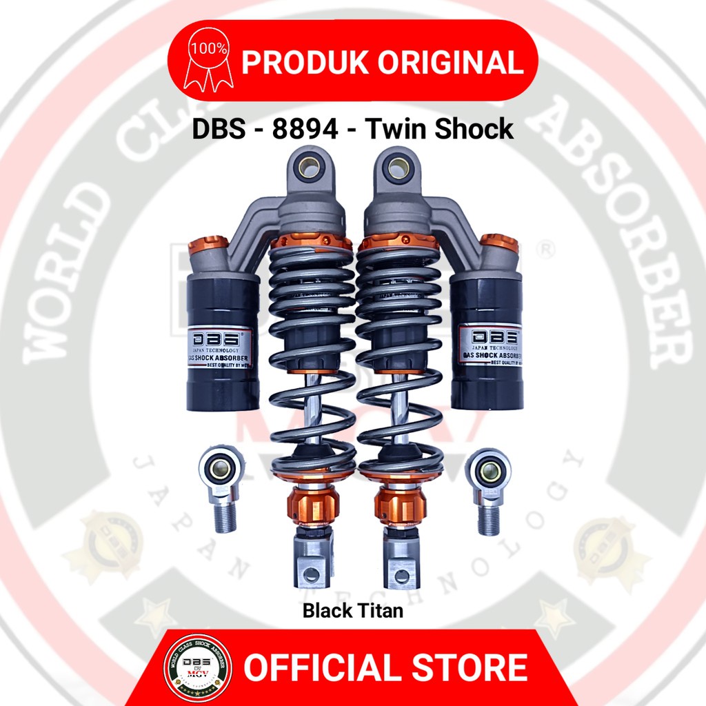 [ BISA COD ] Shock Tabung DBS 8894 GP SERIES YAMAHA AEROX 155 NOUVO Z