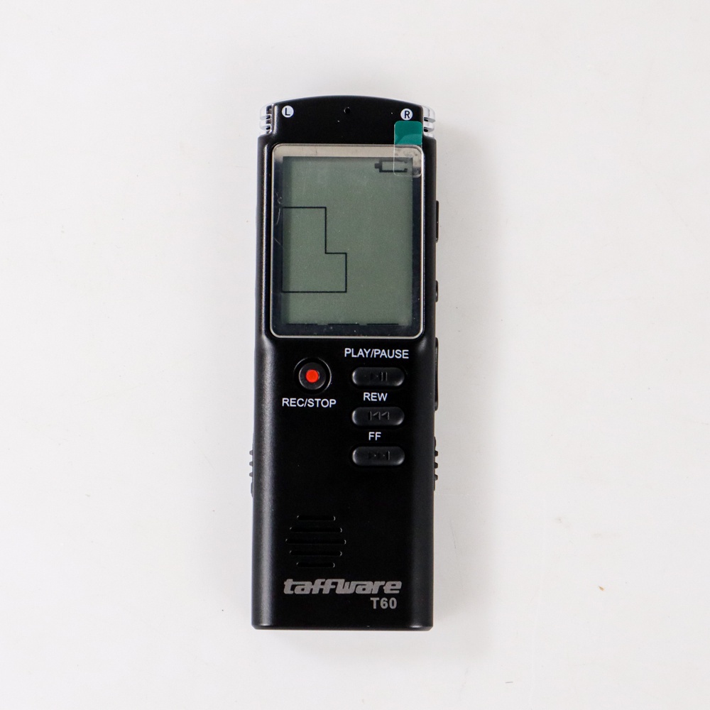 Taffware Perekam Suara Digital Voice Recorder 8GB - T60 - Black - OMSKGYBK