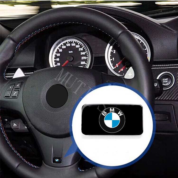 BMW 10Pcs 3D Car Stickers Steering Wheel Door Window Switch Button Badge Decoration Suitable For E36 E46 F30 E39 E60 X1 E30 E90 F10 E84 F48 F25 X3 E83 X5 F15