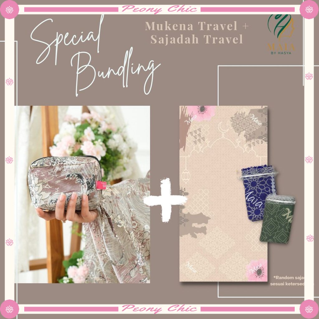 POTONGAN HARGA FASHION PREMIUM MURAH / [PROMO SPESIAL RAMADHAN IDUL FITRI] Paket Bundling Mukena Sar