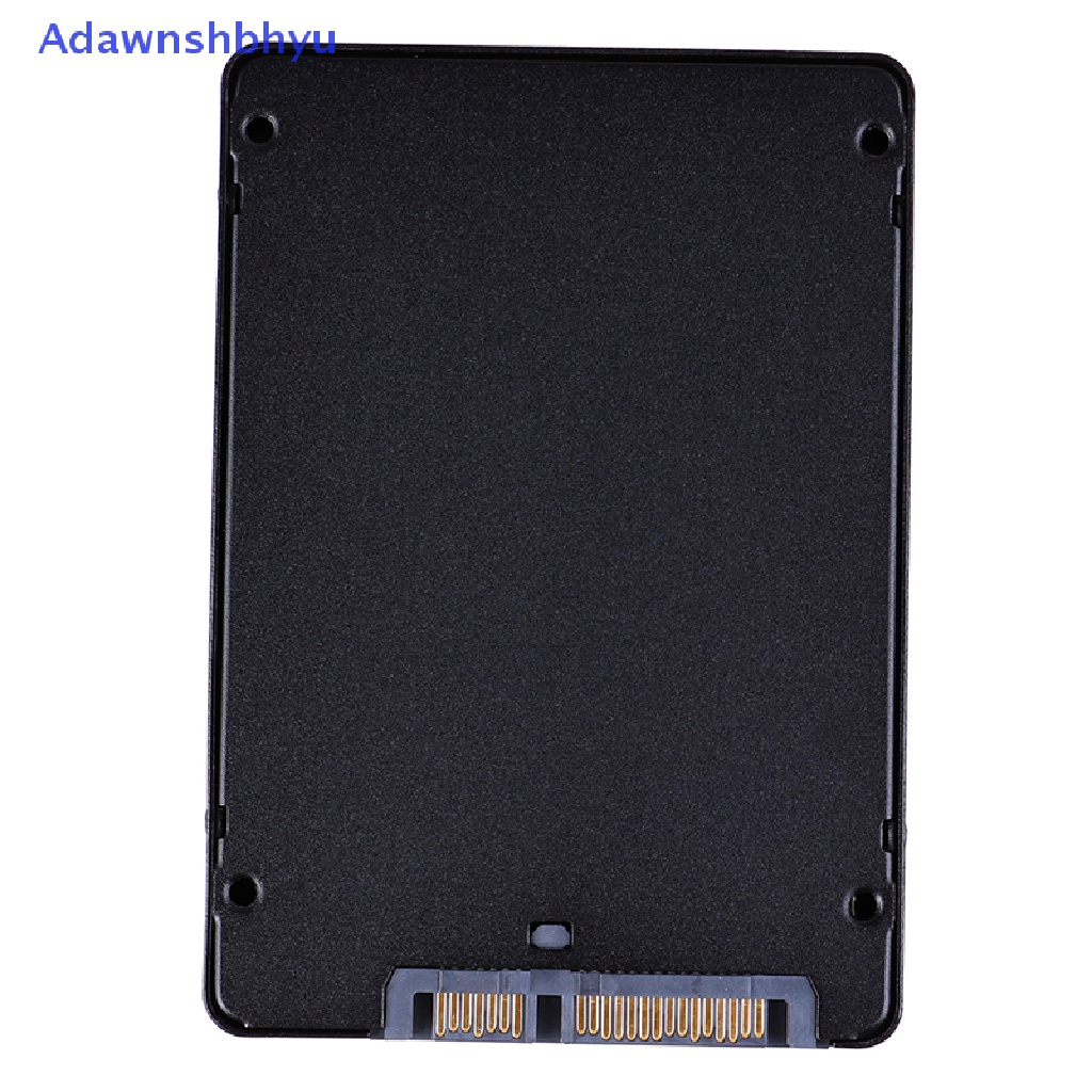 Adhyu Metal mSATA SSD Ke 2.5&quot; SATA Enclosure Converter Adapter Card SSD Case Alat ID