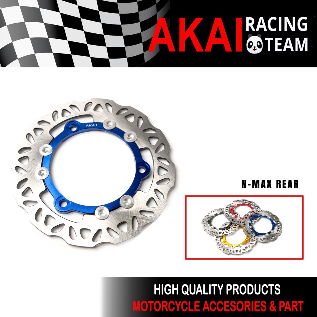 # Piringan Cakram Belakang Nmax Floting Cnc Piringan Cakram Variasi Belakang Nmax Merk Akai Racing Original