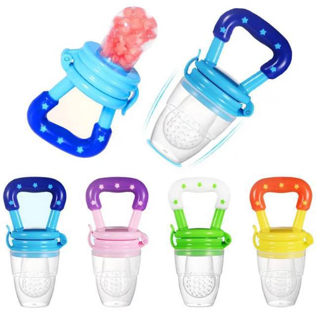 GOS -F111- Empeng Bayi Buah - Dot Buah Bayi BPA Empeng Buah - Silikon Baby Fruit Food Feeder Pacifier