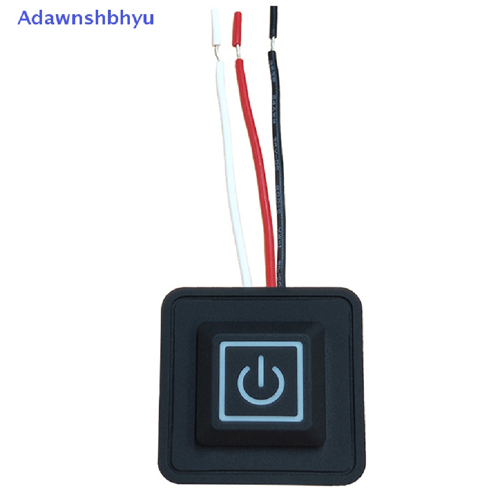 Adhyu 5V-15V 3gear Temp Control Tahan Air Heag Switch Baju Tombol Silikon ID