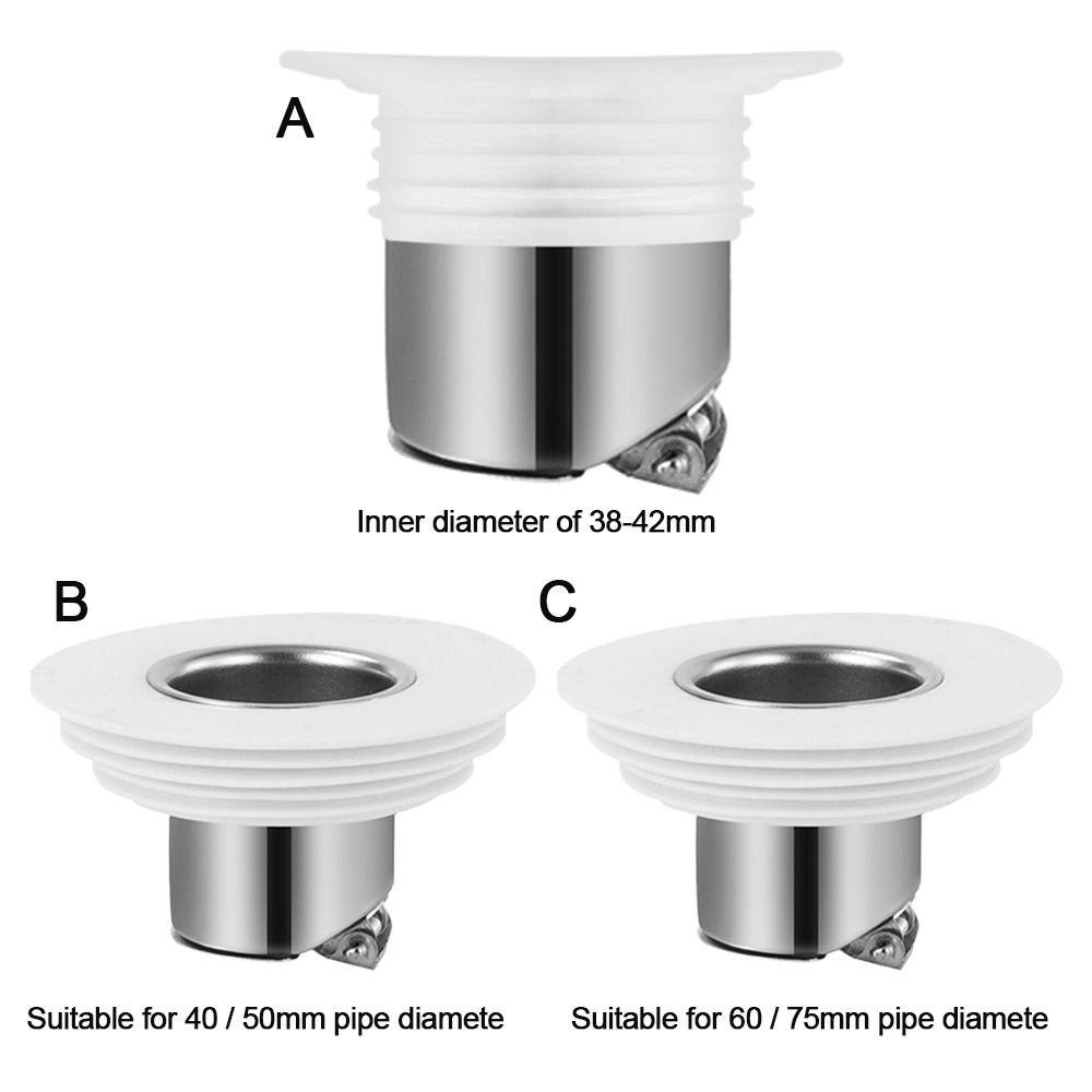 TOP Floor Drain Dapur Berguna Selokan Sumbat Shower Drainer Seal Colokan Pipa Air