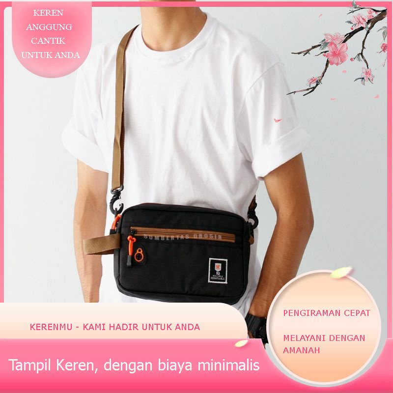 Selempang Kerenmu Pria Keren Casual  Tas Selempang Pria