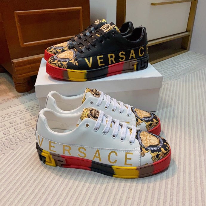 Versace fashion men's casual shoes