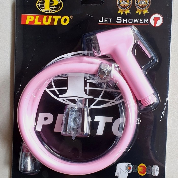 DISKON SHOPEE/ jet shower toilet/shower bidet pluto - pink