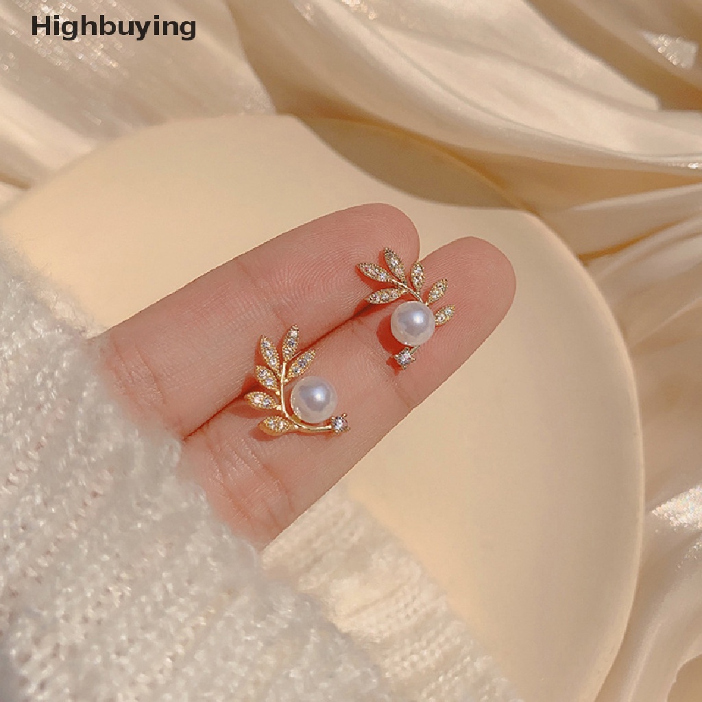 Hbid Desain Baru Tidak Teratur U-Shaped Anting Warna Emas Untuk Wanita Korea Kristal Fashion Perhiasan Tidak Biasa Aksesoris Untuk Gadis Glory