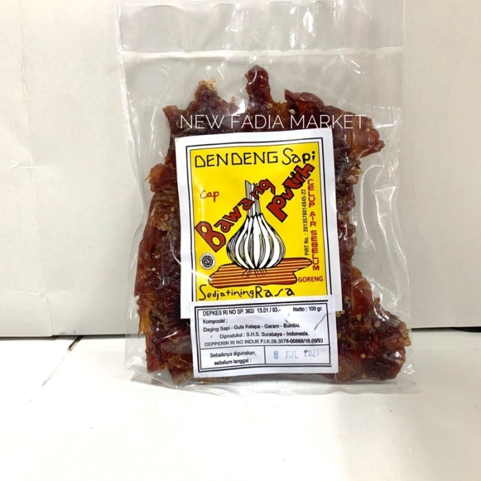 

Dendeng Sapi cap Bawang Putih 100g