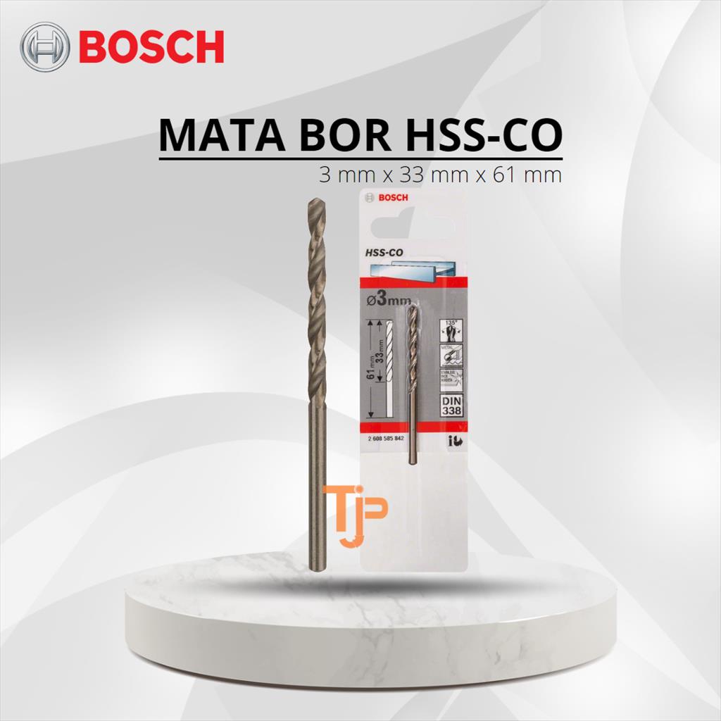 BOSCH MATA BOR HSS-Co 3 mm PN.2608585842