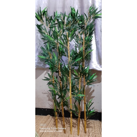 Batang Bambu Partisi T 150cm Bambu Hiasan Dekorasi Bambu Penyekat Pembatas Hiasan Dekorasi Rumah Bam