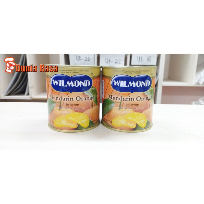 

Wilmond Mandarin Orange In Syrup Buah Jeruk Kaleng 175gr