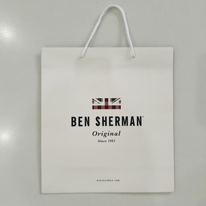 

⭐BISA COD⭐ Ben sherman paperbag large / paper bag original