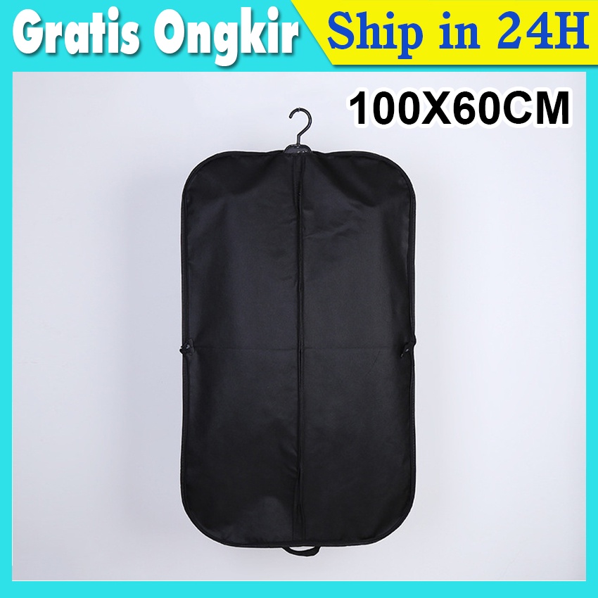 Cover jas / suit cover /sarung jas , cover gantungan baju jas , pelindung jas baju