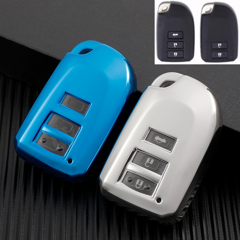 Gantungan Kunci Mobil cover Pelindung keychain Untuk Toyota Land Cruiser Prius C RAV4 Tacoma Highlander